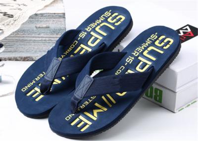 China Summer Womens Thong House Slippers , Plastic Flip Flops With Fashion Letters Printed for sale