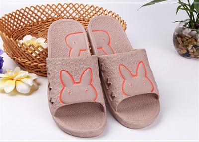 China Colorful Cute Comfortable House Slippers With Bunny Rabbit Pattern Customized Size for sale