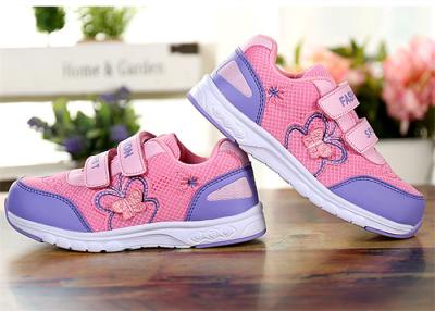 China Autumn / Winter Little Girls Running Shoes , Lovely Cute Toddler Athletic Shoes for sale