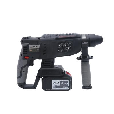 China 3.0ah 21V Cordless Construction Drill Press Hammer Hammer Electric Drill Brushless Cordless Rotary Machine Tool for sale