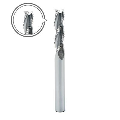 China Solid Roughing Machine Tools CNC Tungsten Flute High Speed ​​Carbide 2/3/4 Cut Off End Mill for sale