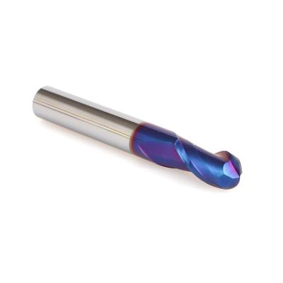 China Factory Direct High Speed ​​2 Flute Cut Carbide 5 Inch Ball Nose End Mill for sale