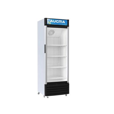 China Single-temperature Drinks Wholesale Upright Glass Door Supermarket Freezer Freezers Open Freezer for sale