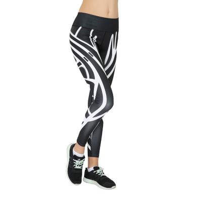 China Wholesale Custom Printed Antibacterial Lift Up Tummy Control Women Workout Gym Wear Fitness Yoga Leggings for sale