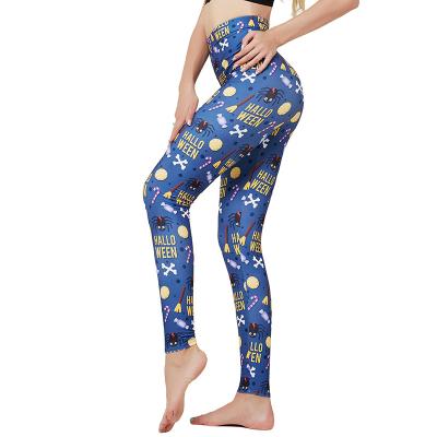 China Anti-Pilling Anti-Pilling Halloween Custom Design Women Digital Printing Leggings for sale