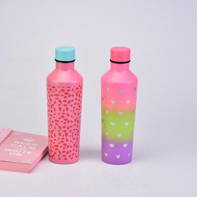 China 2022 Wholesale PORTABLE Double Vacuum Cup 304 Stainless Steel Water Bottle Wall Insulated Flask Bottle for sale