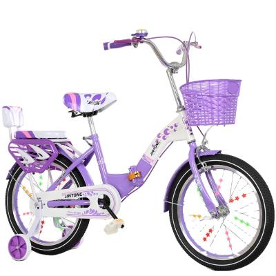 China Popular Kids Bike Children's Bike Bycles For Kids Foldable Bike Wholesale At Low Price With Training Wheel Children's Bicycle Beginner Bicycle for sale