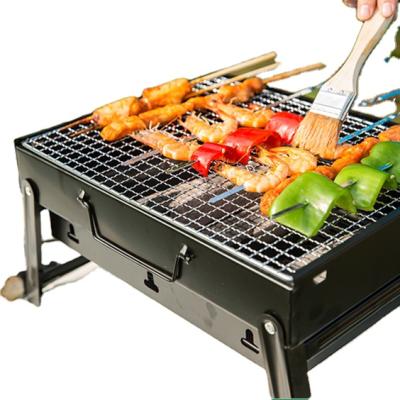 China Height Adjustable New Arrive Hot Sale All-Season Small Outside Movable Portable Foldable Stainless Steel Good Charcoal BBQ Gardening Grills for sale