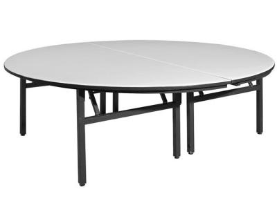 China Modern Cheap Folding 12 Seater Folding Metal Dining Table for sale