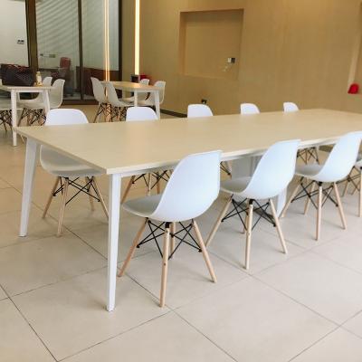 China Convertible New Style Dining Table Modern Smart Canteen Table for sale