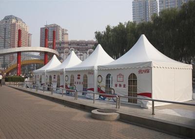 China Advertising Aluminum Pagoda Tent Flame Retardant 100 Km / H Wind Loading for sale