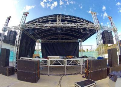 China Affordable External Aluminum Roof Truss Arch Dome Shape For Large Event for sale