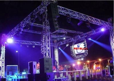 China Aluminum Alloy Stage Lighting Stands And Trusses Flame Retardant 2 Years Warranty for sale