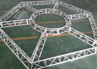 China 350 Kilogram Bolt Aluminium Alloy Hex Truss Customized Design OEM Offered for sale