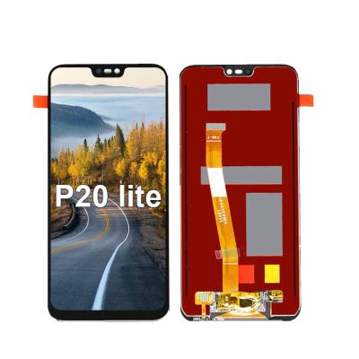 China Fix Phone Broken Screen Mobile LCD Screen For Huawei P20 lite Original Display With Touch Screen Assembly for sale