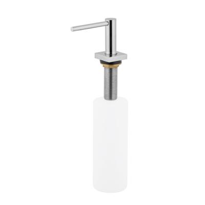 China Shopping Mall Kitchen Longan Soap Dispenser Double Sink Soap Dispenser Manual Hospital Hand Soap Dispenser For Hotel for sale