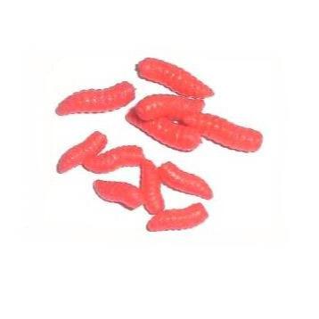 China TPR YUCFB-003 China 1.5cm Carp Fishing Soft Bait Smell Loaf Floating Worms Bait Larvae for sale