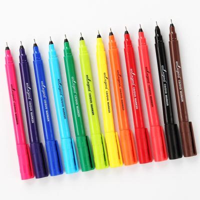 China Writing. Advertising.promotion logo fine tip pens custom CD DVD non-washable permanent marker marker for sale