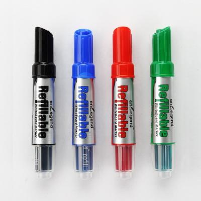 China Writing. Advertising.Promotion High Quality Large Capacity Ink Germany Ink Refillable Whiteboard Marker With Color Box for sale