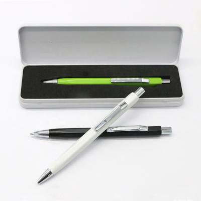 China office & School Pen Promotional Custom Exquisite Gift Case Metal Ballpoint Pen Luxury Pen for sale