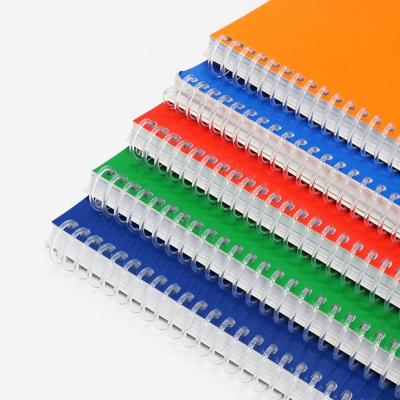 China Spiral Personalized Binding Lined Grid Printing School Writing A4 Spiral Notebook for sale