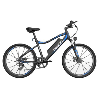 China USA 350W 48v Cross Country Running Mountain 7 Speed ​​Riding Shimano Electric Bike For Black for sale