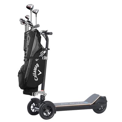 China DIY Board Sticker Golf Board Essential Equipment For Golf Course Easy-to-ride Three Wheel Scooter Electric Golf Carts for sale