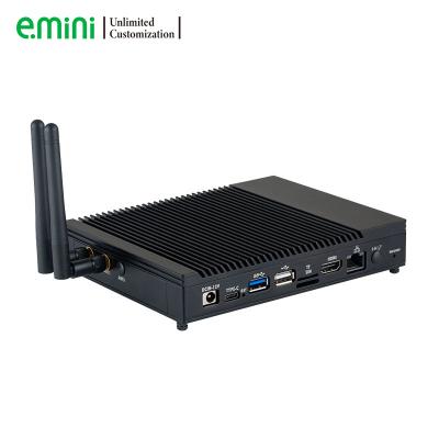 China E.Mini ARMENT 64 Bit 6 Core Microcomputer Computer Android Linux Micro PC With Dual 4K Video Display 117*71.5*28mm for sale