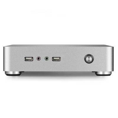 China Mini Itx Usb Htpc Desktop Small Slim Aluminum Tiny Single Computer PC Case for sale