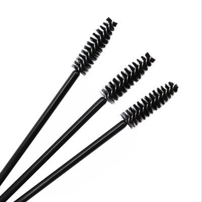 China Disposable Mini Brush Nylon Color Mini Eyelash Makeup Brush Eyelash Brush Roll Grafting Eyelash Beauty Tool for sale