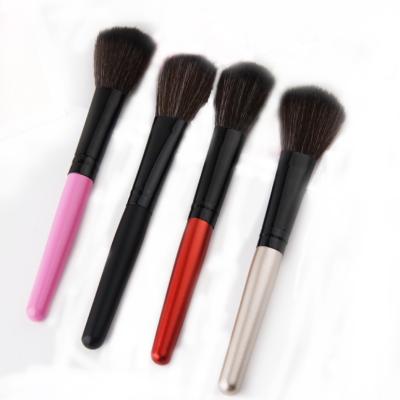 China Angular blush wholesale plastic blush single makeup brush gifts blush brush base cosmetic paint base brush for sale