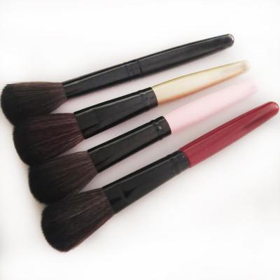 China Angular blush wholesale colorful cheap makeup blush brush single makeup brush for women cosmetic promotion gift for sale