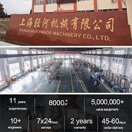 Verified China supplier - Shanghai Kynhor Machinery Co., Ltd.