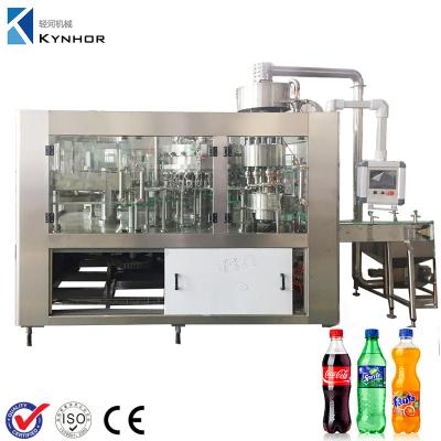 China Speediness And Damage Free Carbonated CO2 Soda Water Beverage Soft Drink Filling Machine for sale