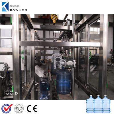 China Speediness And Automatic Water Bottle Filling 5 Gallon 18.9L Washing Capping Machine Without Barrel Damage for sale