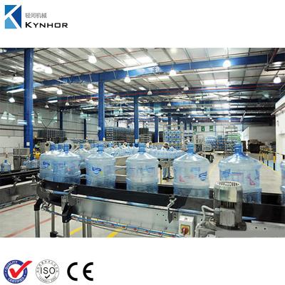 China Speediness and Damage Free Automatic 20 Liter 3 /4/5 Gallon Bottle Barrel Mineral Water Filling Machine Line for sale