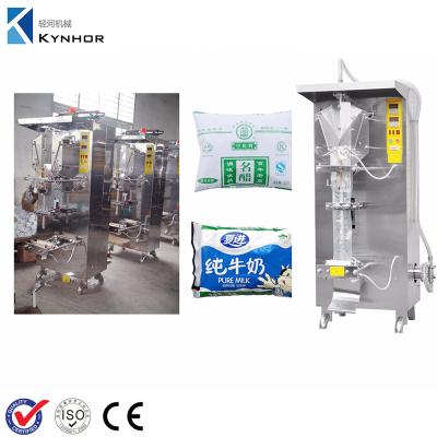 China Speediness and damage-free Automatic Liquid Plastic Bean Milk Sauce Bag Pure Water Sachet Milk Water Juice Filling Sealing Machine for sale