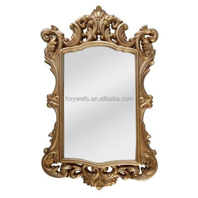 China French luxury wedding mirrors minimalist gold wall mirror decor (old for bedroom home decor for sale