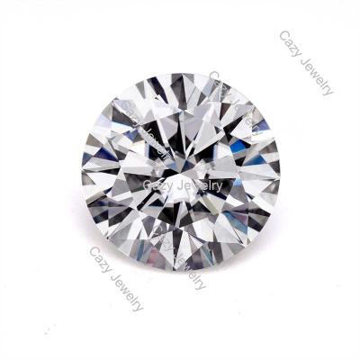 China Fire Ay Cazy Jewelry VVS DEF Color Set Or Wholesale Price Round Loose Gemstone Prices New Year Gift Moissanite Diamonds Brilliant Cut for sale