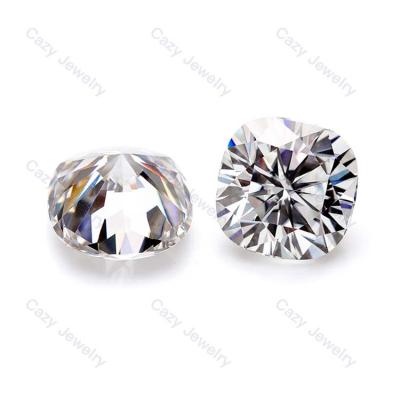 China Fire Cazy Jewelry DEF Color Play or Cushion Cut Gemstones Loose Loose Gemstones Free Shipping 1 Carat Jewelry Making Loose Gemstone Natural AAAAA for sale