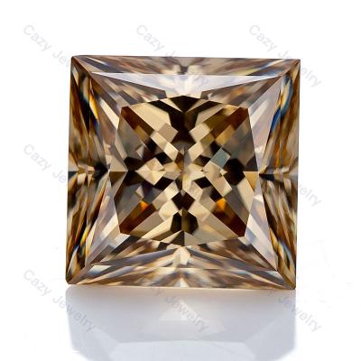 China Color Set or Free Writing Brilliant Cut Agne's Princess Cut Moissanite Stones of Fire Cazy's Champion VVS1 3mm Moissanite for sale