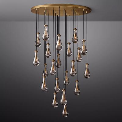 China K9 Modern European Modern Decorative Glass Luxury Hotel Pendant Ceiling Crystal Chandelier Wedding for sale