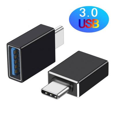 China High Speed ​​USB3.0 5Gbps USB3.1 OTG Adapter 5Gbps USB3.1 Type C Male to USB3.0 A Female OTG Data Converter Adapter for sale