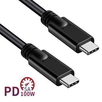 China OEM 1M USB 3.2 Support 4K Audio Video Gen 2x2 20Gbps PD 100W Cable 3.1 Fast Charger Type c To Type c Cable for sale