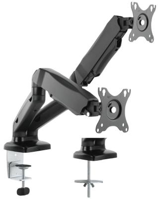 China Steel Plastic Fender Monitor Bracket Computer LCD Monitor Holder for sale