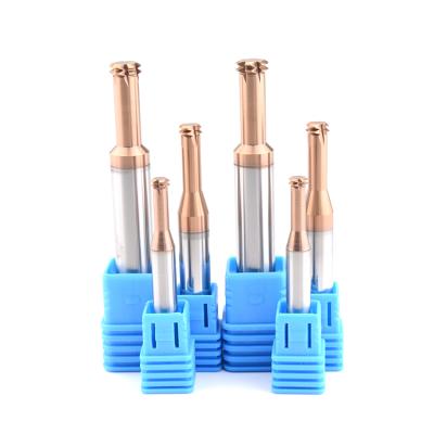 China Metric Stainless Steel ESB Alloy High-Hardness Solid Carbide Thread Milling Cutter for sale