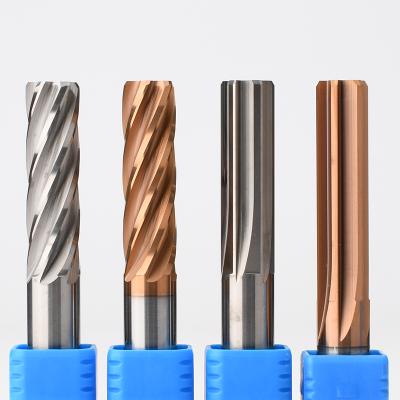 China Tungsten Carbide Machine Steel Reamer Coated Straight And Spiral Flute H7 4/6 Flute Tolerance for sale