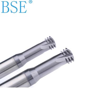 China Tungsten Carbide ESB Micro-Diameter UNC Thread Milling Cutter End Mill for Steel or Aluminum Three-Tooth Thread Mill for sale