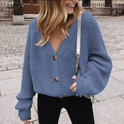 China Cheap Casual Short Fashion Hollow Out Cardigan Fashion Knitted Jacquard Breathable Knitted Women Custom Sweaters for sale