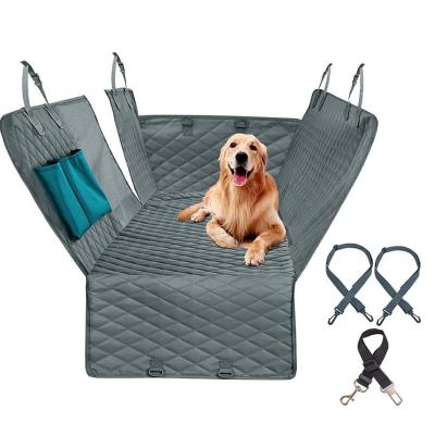 China Stored Waterproof Dog Car Seat Cover Scratch Proof Back Seat Cover Pet Sale Hammock Warm Car Non-Slip Resistant Cover For Backseat for sale